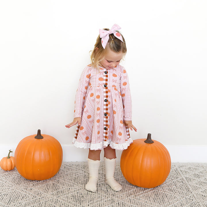 Reagan BUTTON DRESS - Gigi and Max