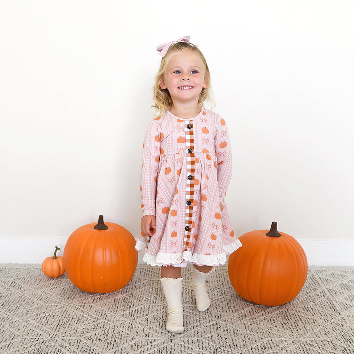 Reagan BUTTON DRESS - Gigi and Max