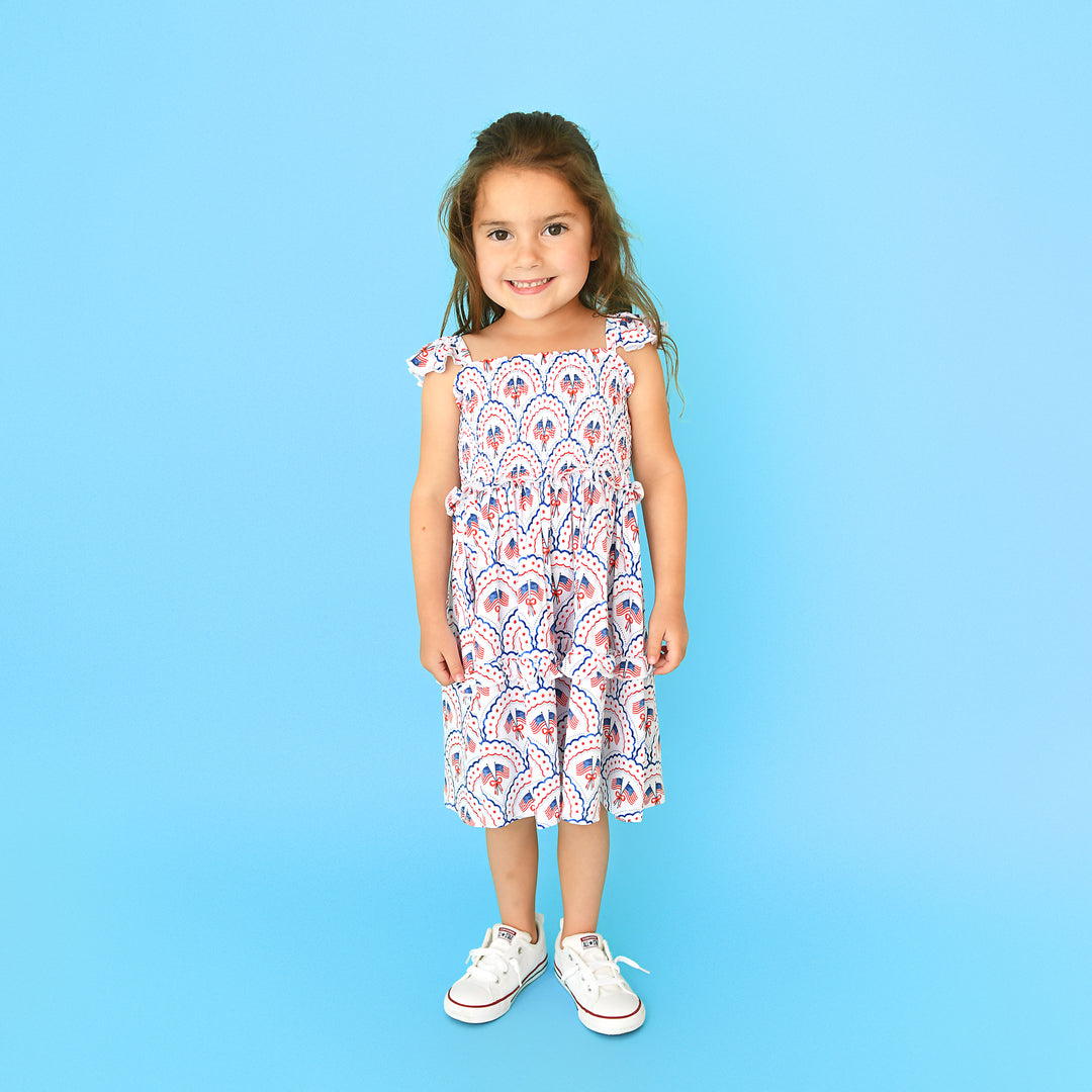 Remy SMOCKED DRESS - Gigi and Max