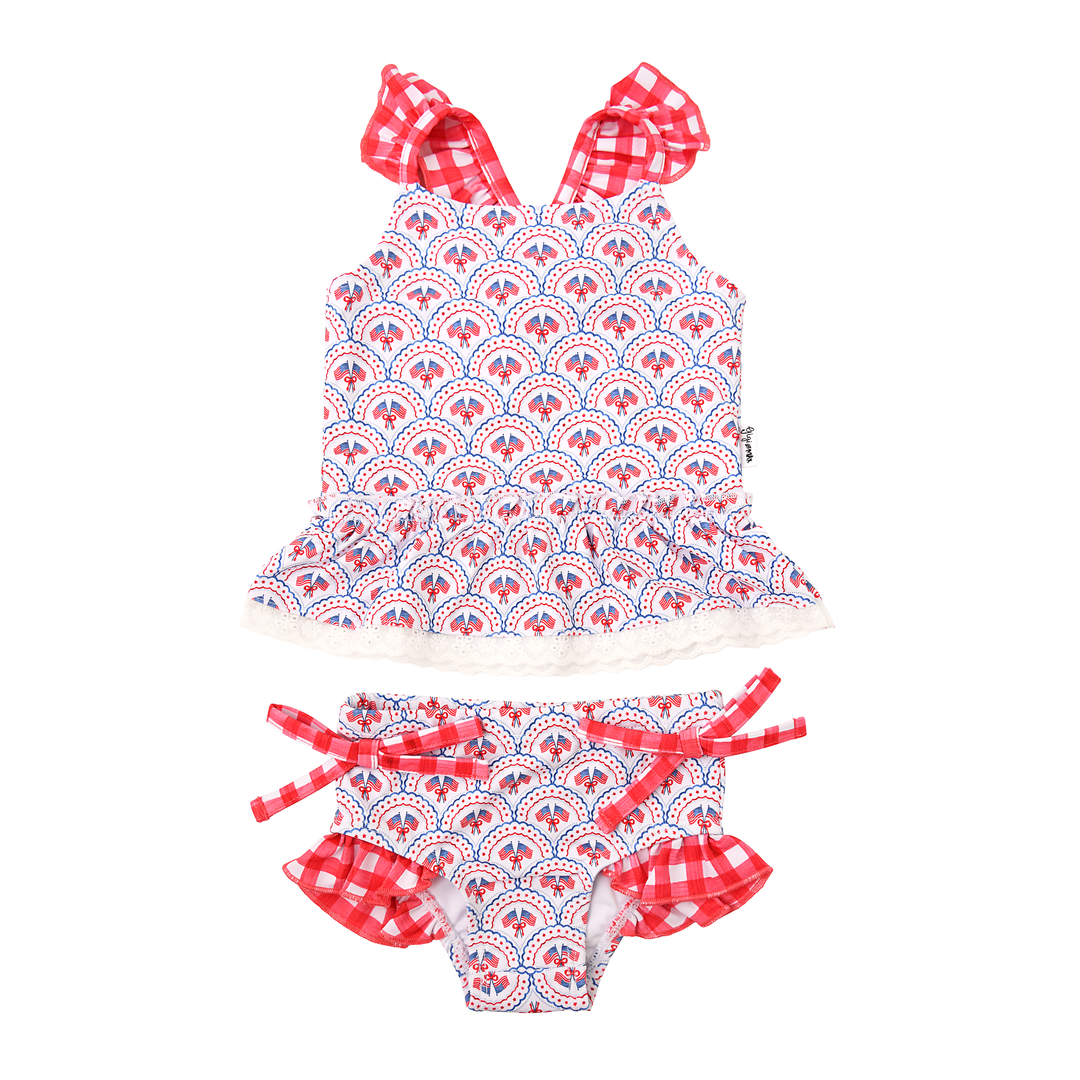 Remy RUFFLE TANK SWIM SET - Gigi and Max