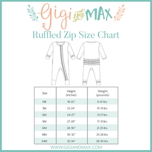 Mystery RUFFLE ZIP - OLD SIZING - Girl - Gigi and Max