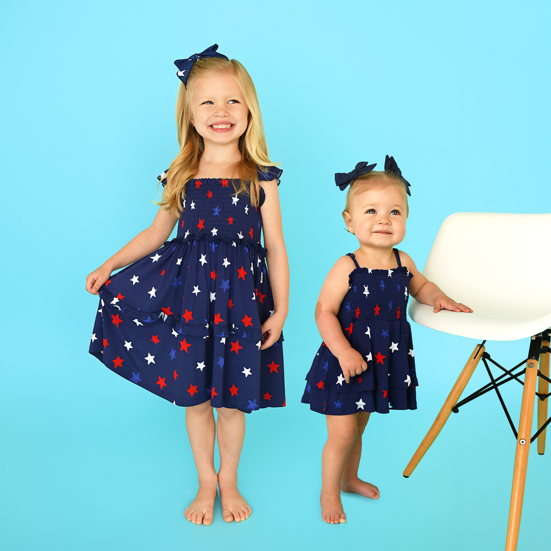 Sam SMOCKED DRESS - Gigi and Max