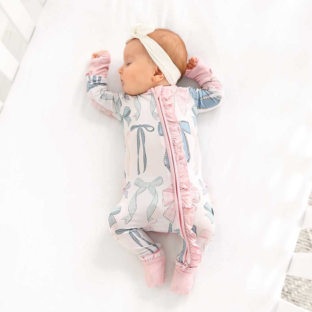 Samantha Bows RUFFLE ZIP