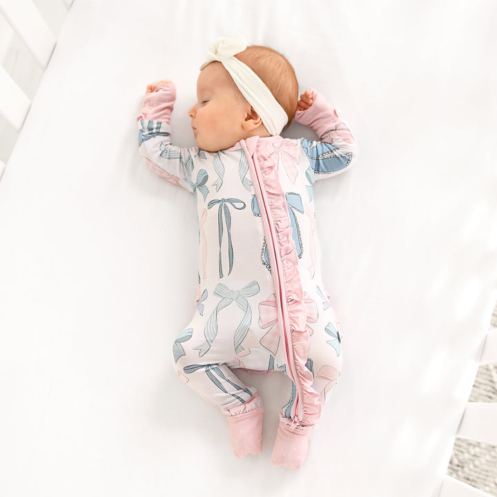 Samantha Bows RUFFLE ZIP