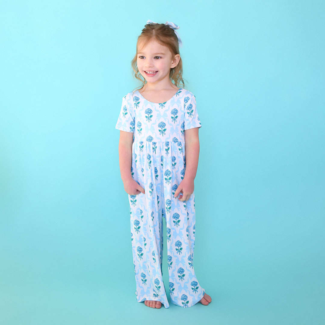 Savannah WIDE LEG ROMPER - Gigi and Max