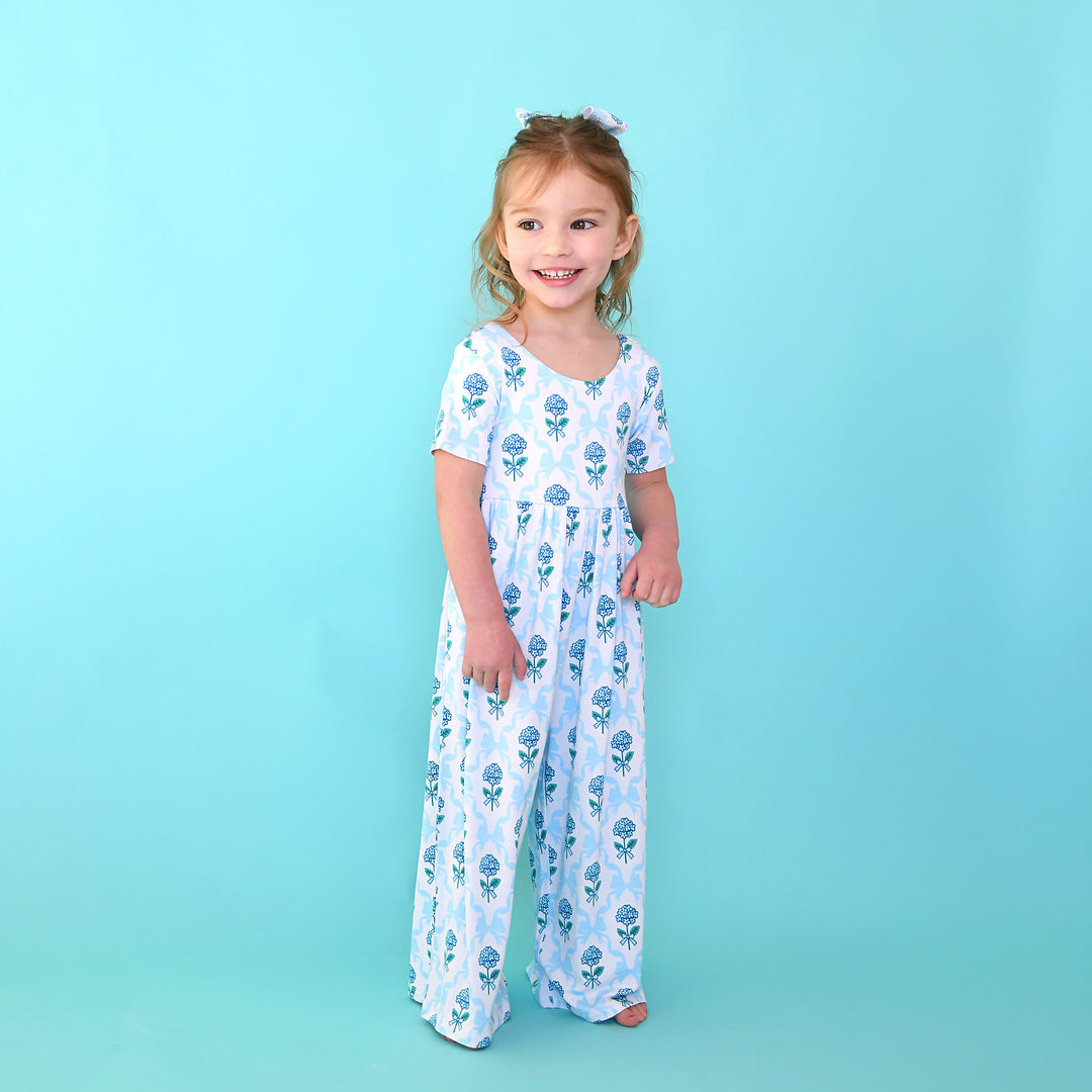 Savannah WIDE LEG ROMPER - Gigi and Max