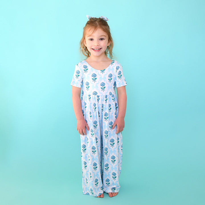 Savannah WIDE LEG ROMPER - Gigi and Max