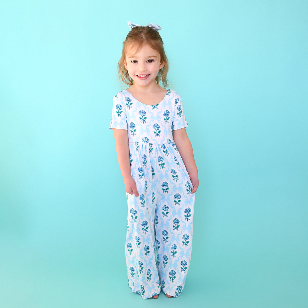 Savannah WIDE LEG ROMPER - Gigi and Max