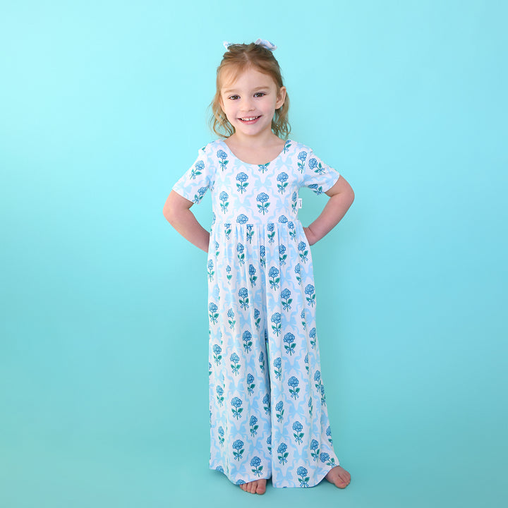 Savannah WIDE LEG ROMPER - Gigi and Max