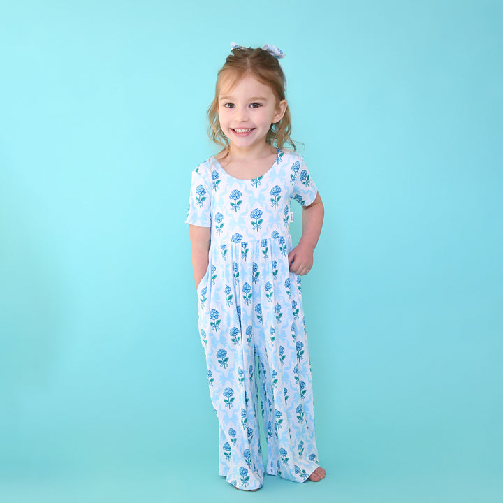 Savannah WIDE LEG ROMPER - Gigi and Max