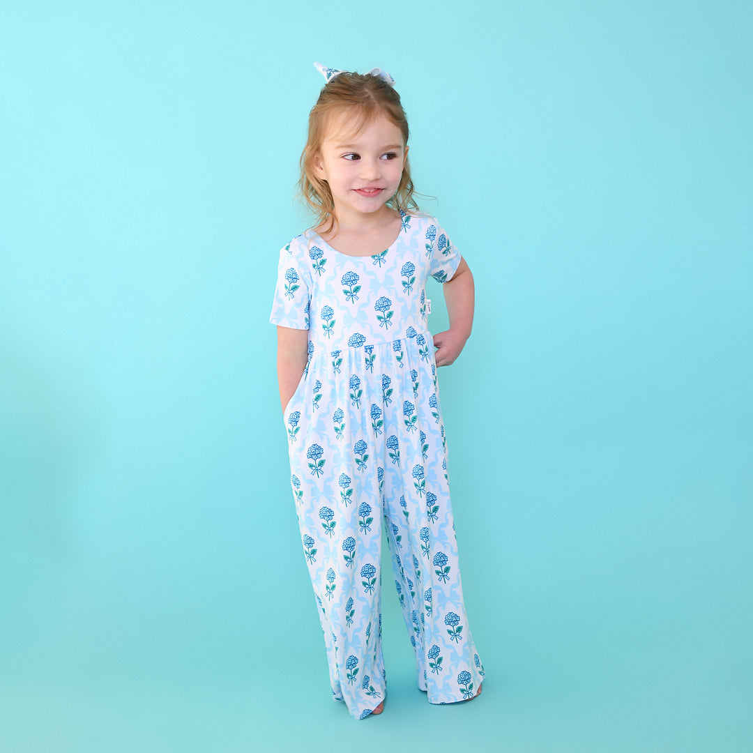 Savannah WIDE LEG ROMPER - Gigi and Max