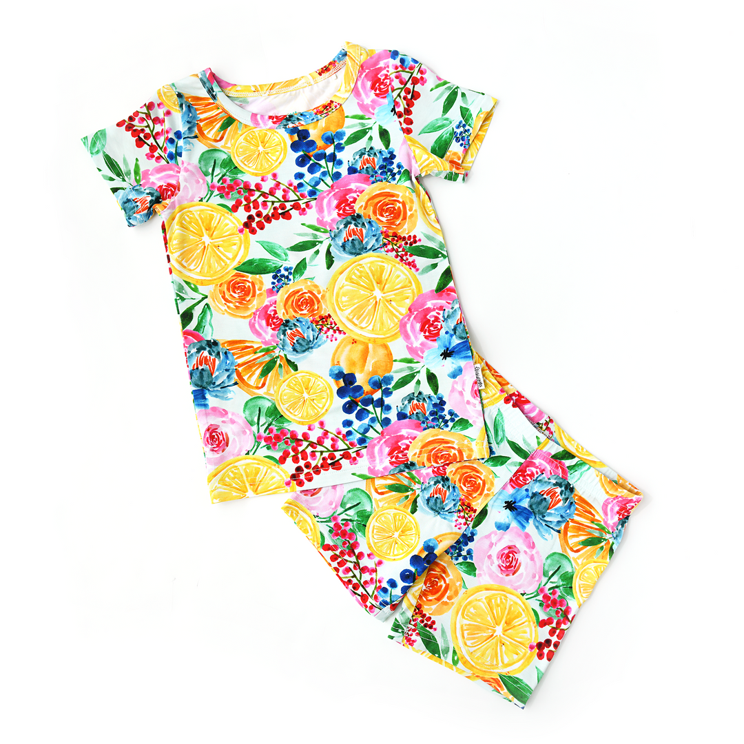 Lillyana Lemon TWO PIECE SHORTS - NO BUTTON - Gigi and Max