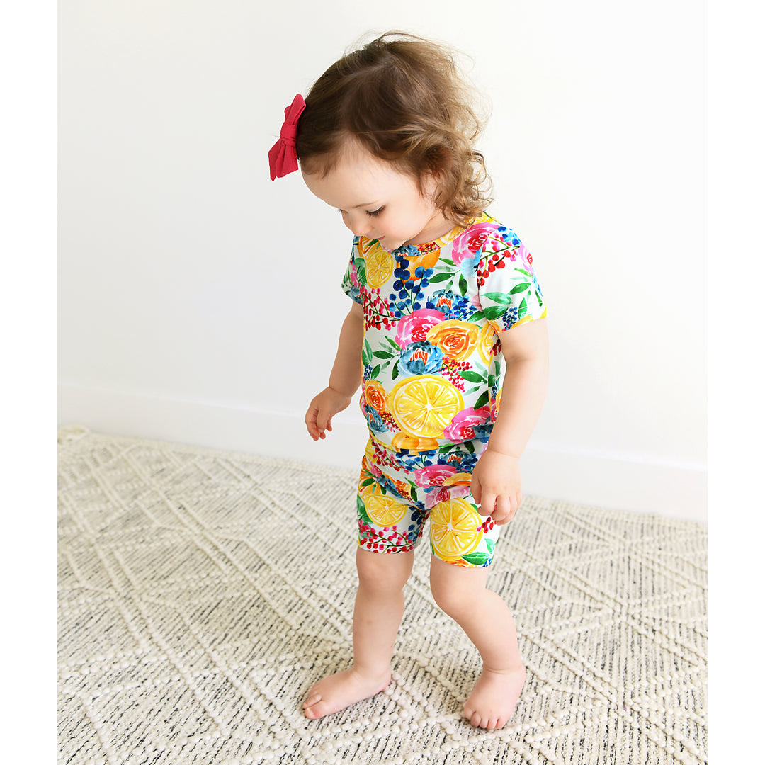 Lillyana Lemon TWO PIECE SHORTS - NO BUTTON - Gigi and Max
