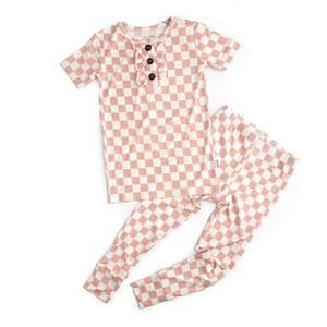 Saylor Pink RUFFLE TWO PIECE - Gigi and Max