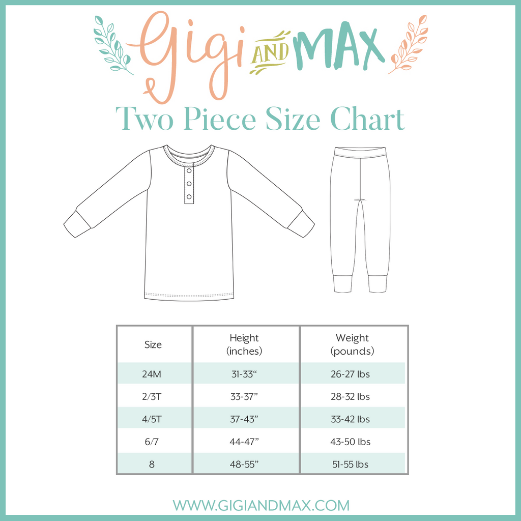 Brody TWO PIECE - OLD SIZING - Gigi and Max