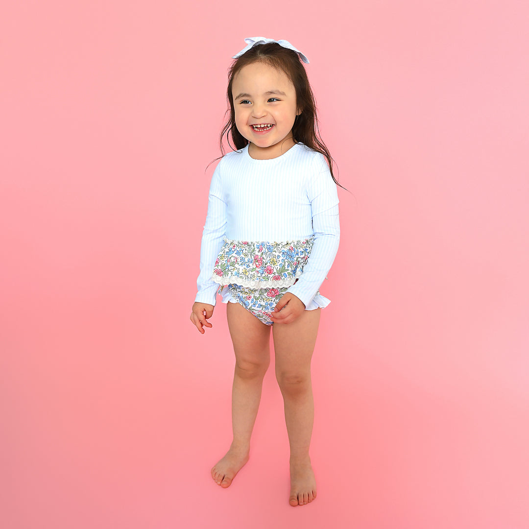 Vera RASH GUARD TWO PIECE SWIM SET - Gigi and Max