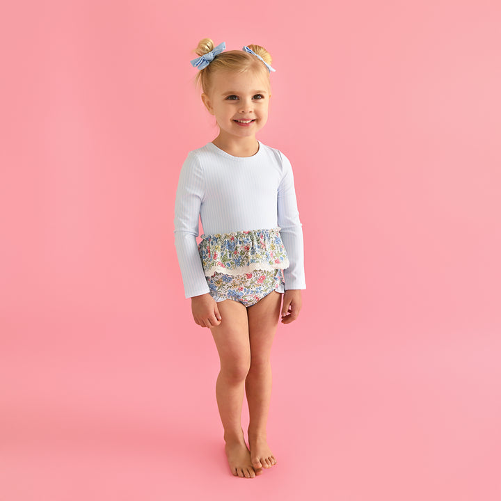 Vera RASH GUARD TWO PIECE SWIM SET - Gigi and Max