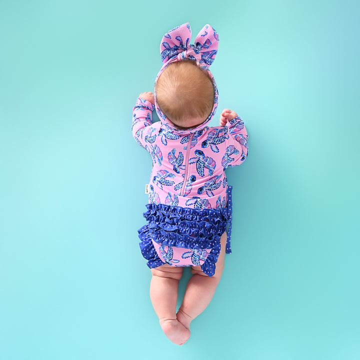 Waverly LONG SLEEVE RASH GUARD SWIMSUIT - Gigi and Max
