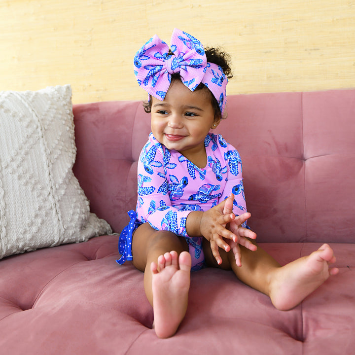 Waverly LONG SLEEVE RASH GUARD SWIMSUIT - Gigi and Max