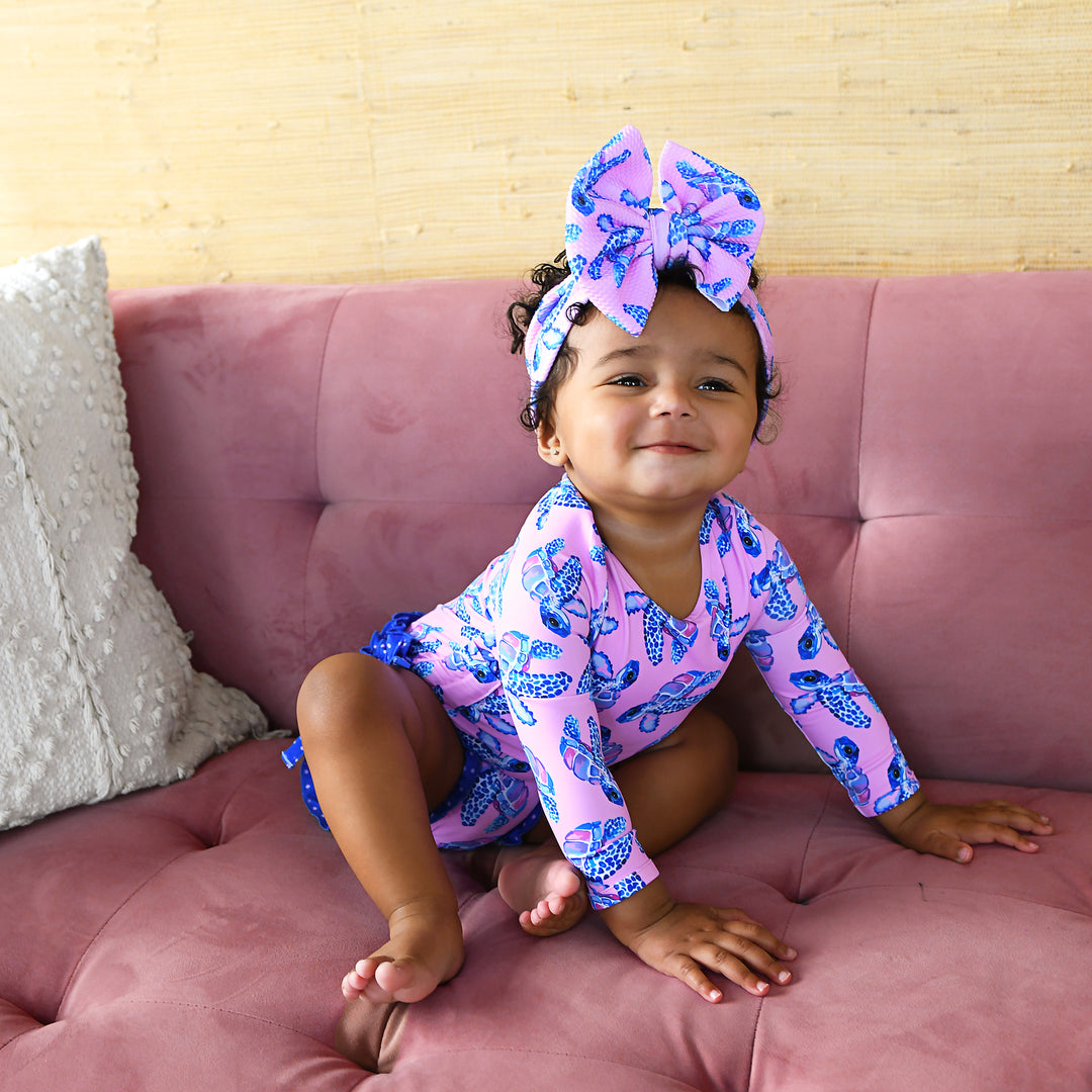 Waverly LONG SLEEVE RASH GUARD SWIMSUIT - Gigi and Max