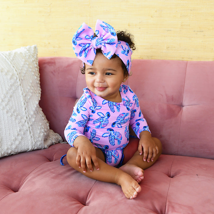 Waverly LONG SLEEVE RASH GUARD SWIMSUIT - Gigi and Max