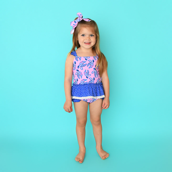 Waverly RUFFLE TANK SWIM SET - Gigi and Max