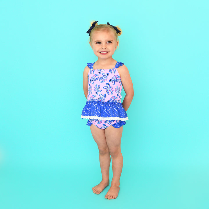 Waverly RUFFLE TANK SWIM SET - Gigi and Max