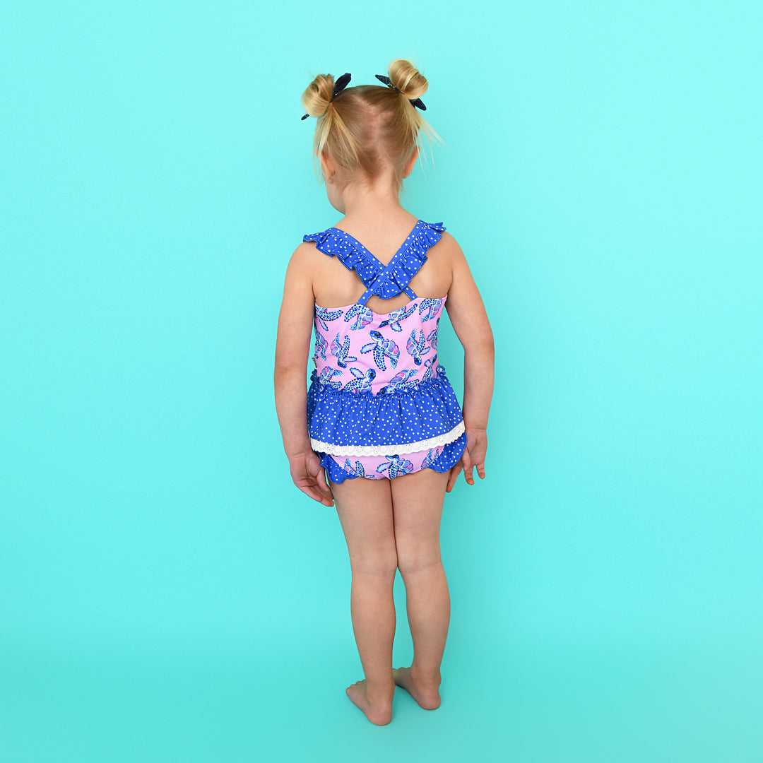 Waverly RUFFLE TANK SWIM SET - Gigi and Max