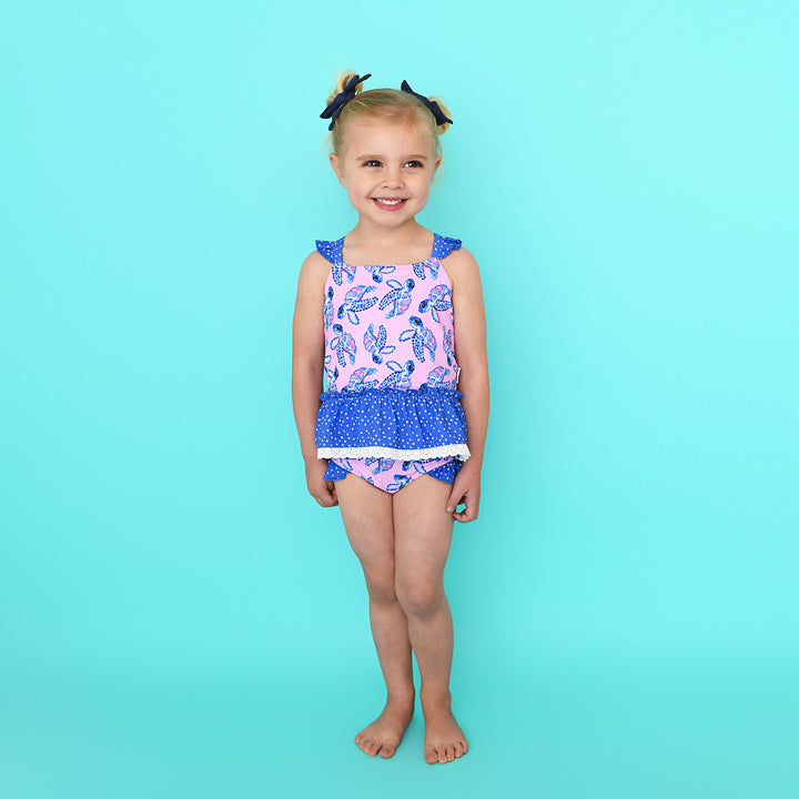 Waverly RUFFLE TANK SWIM SET - Gigi and Max