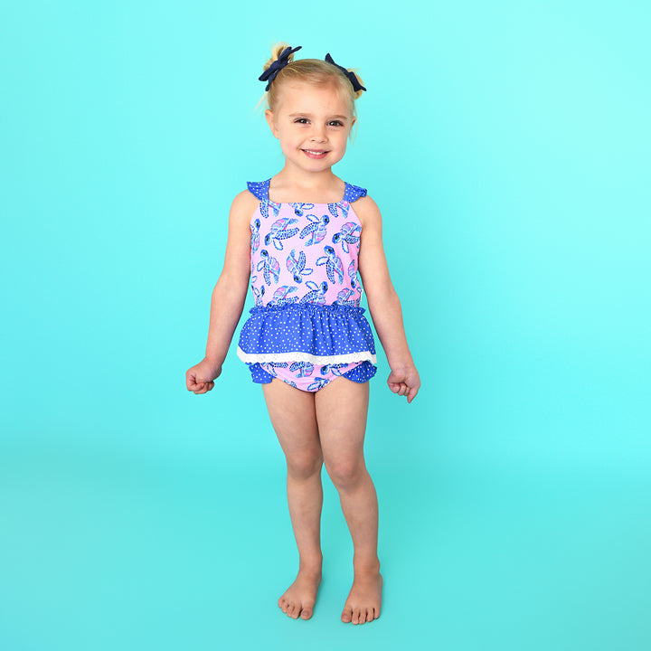 Waverly RUFFLE TANK SWIM SET - Gigi and Max