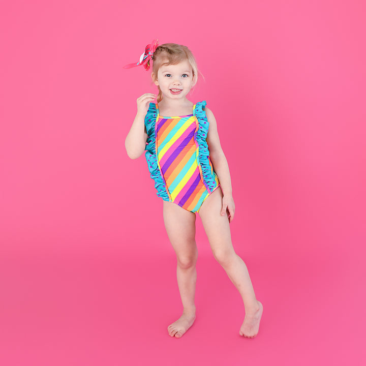 Amanda Stripe CLIP BOW - Gigi and Max