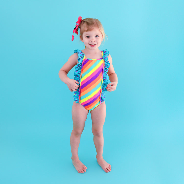 Amanda Stripe CLIP BOW - Gigi and Max