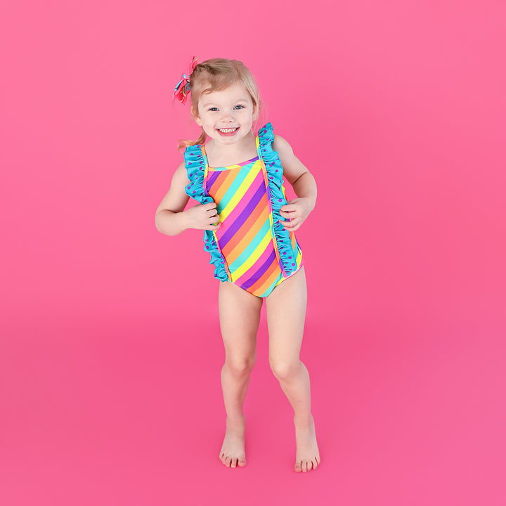 Amanda Stripe CLIP BOW - Gigi and Max