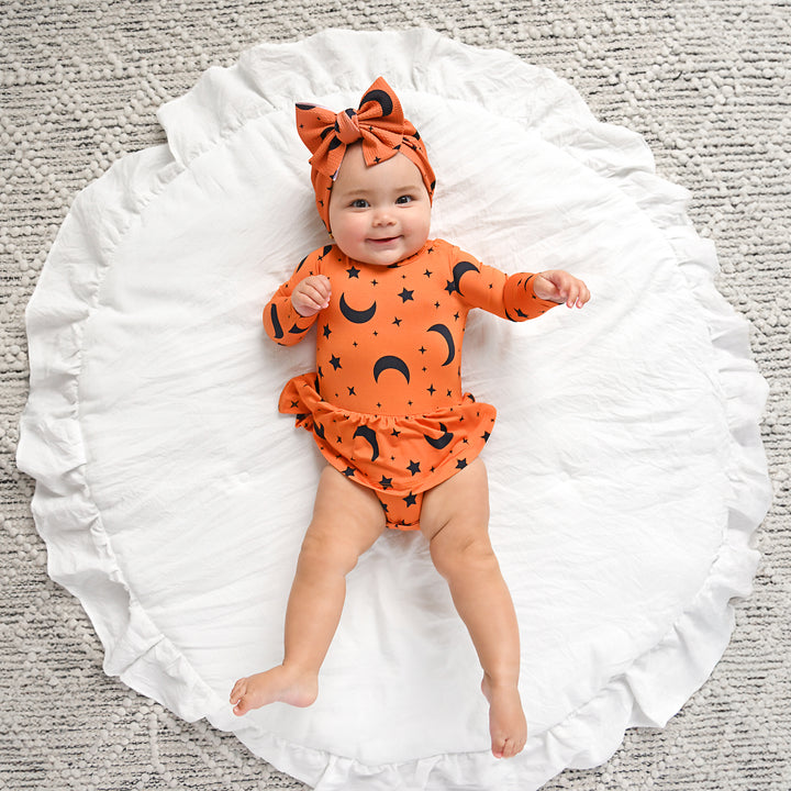 Blaise Orange Moon HEADWRAP - Gigi and Max