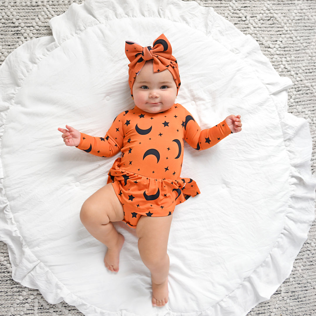 Blaise Orange Moon HEADWRAP - Gigi and Max