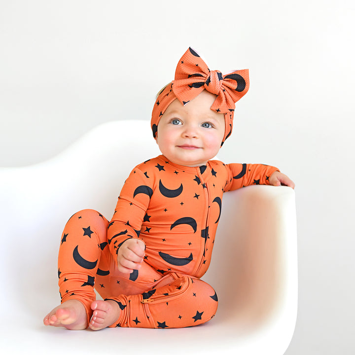 Blaise Orange Moon HEADWRAP - Gigi and Max