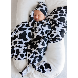 Boone Cow GOWN - Gigi and Max
