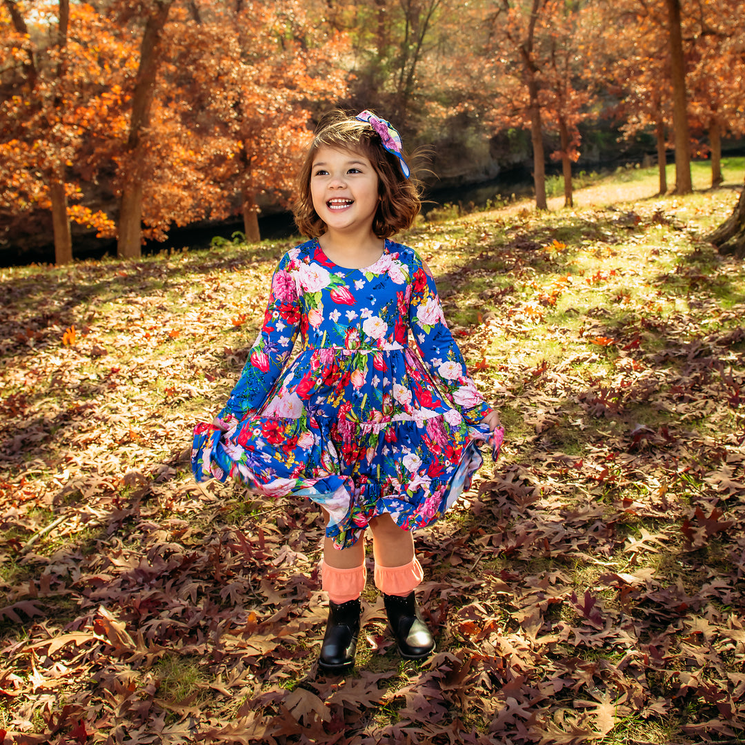 Peach RUFFLE SOCKS - Gigi and Max