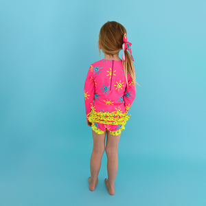 Brittany Smiley Face CLIP BOW - Gigi and Max