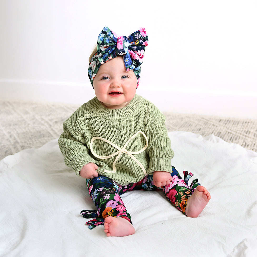 Cassandra BOW LEGGINGS - Gigi and Max