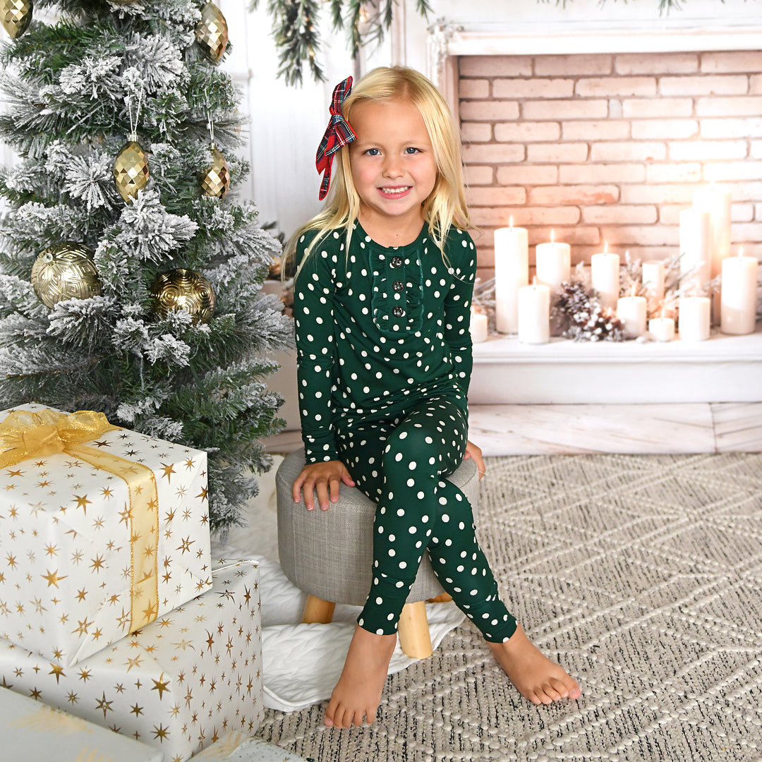 DOTTIE RUFFLE TWO PIECE - Gigi and Max