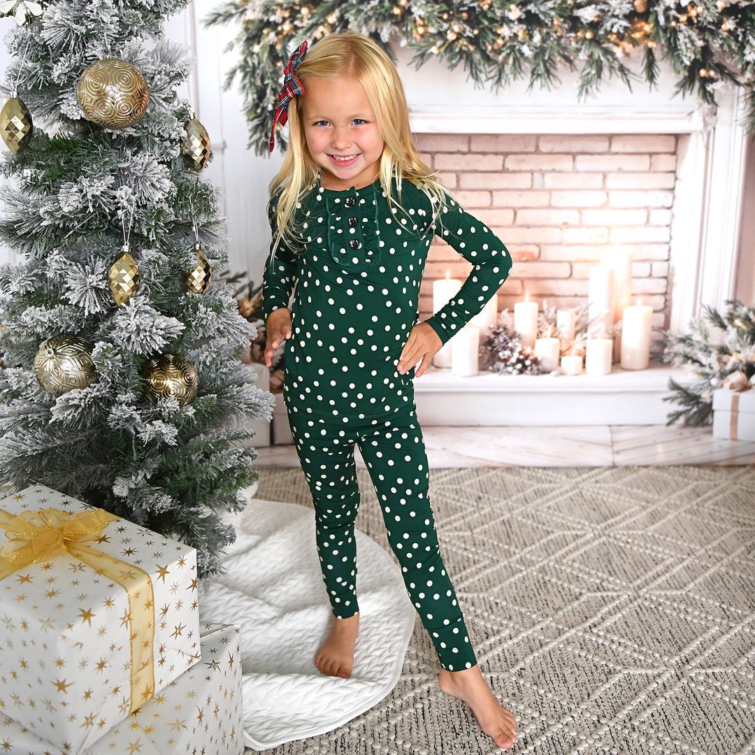 DOTTIE RUFFLE TWO PIECE - Gigi and Max