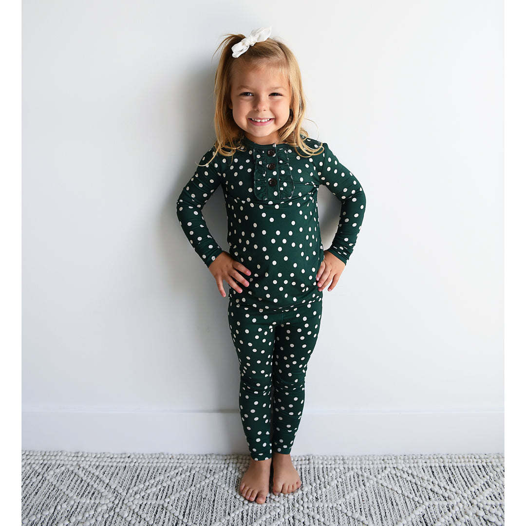DOTTIE RUFFLE TWO PIECE - Gigi and Max