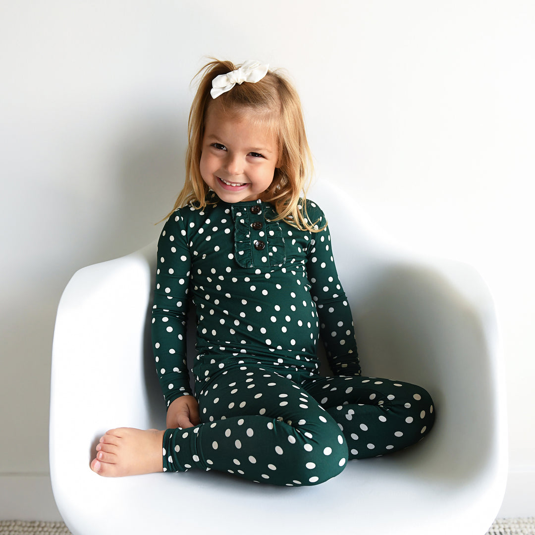 DOTTIE RUFFLE TWO PIECE - Gigi and Max