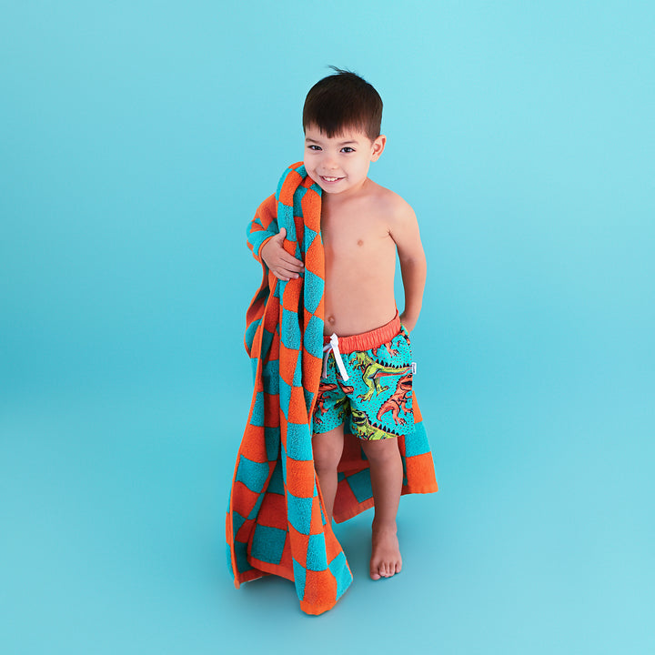 Spencer Checks BEACH TOWEL - Gigi and Max