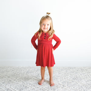 Ivy Red Dot TUTU DRESS - Gigi and Max