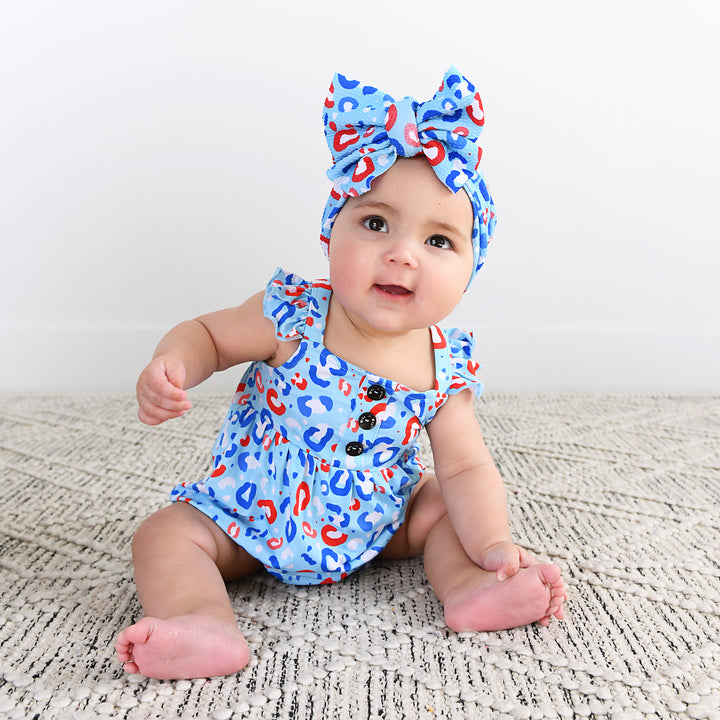 Kinsley Leopard HEADWRAP - Gigi and Max