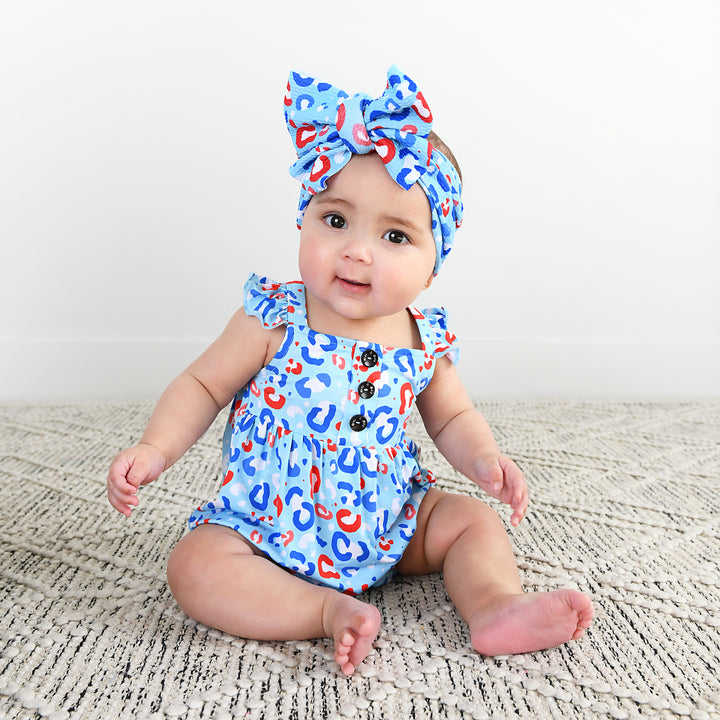 Kinsley Leopard HEADWRAP - Gigi and Max