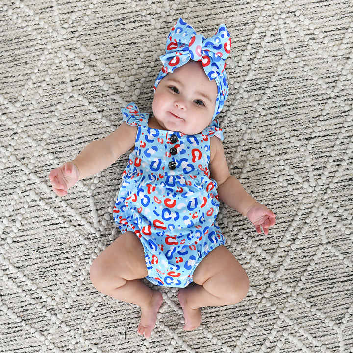 Kinsley Leopard HEADWRAP - Gigi and Max