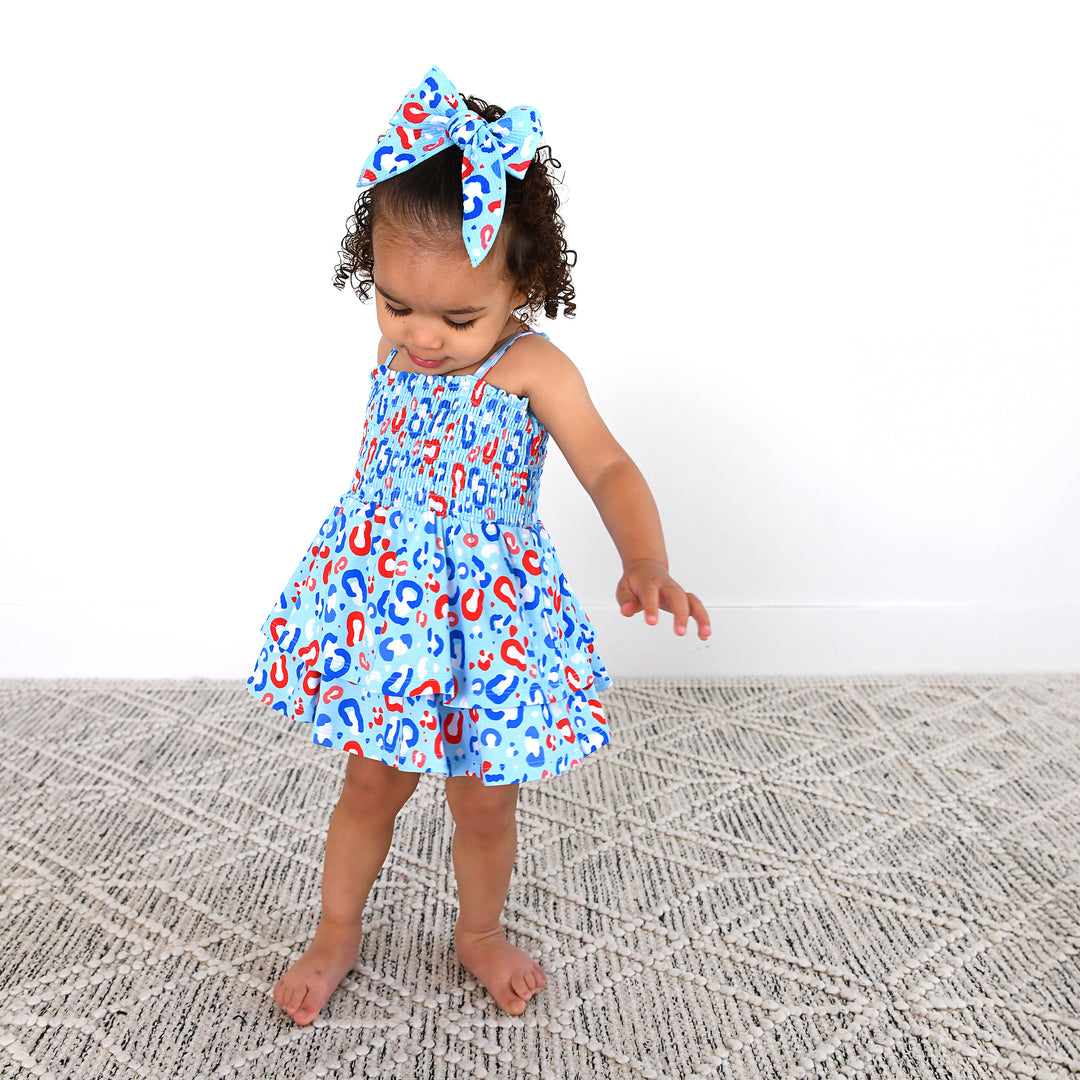 Kinsley Leopard CLIP BOW - Gigi and Max